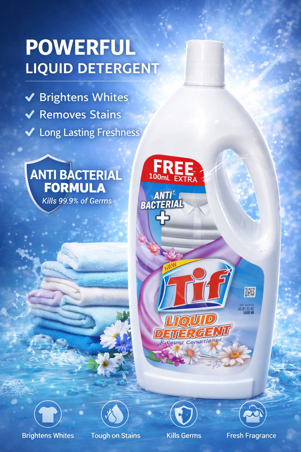 Liquid Detergent For Clothing