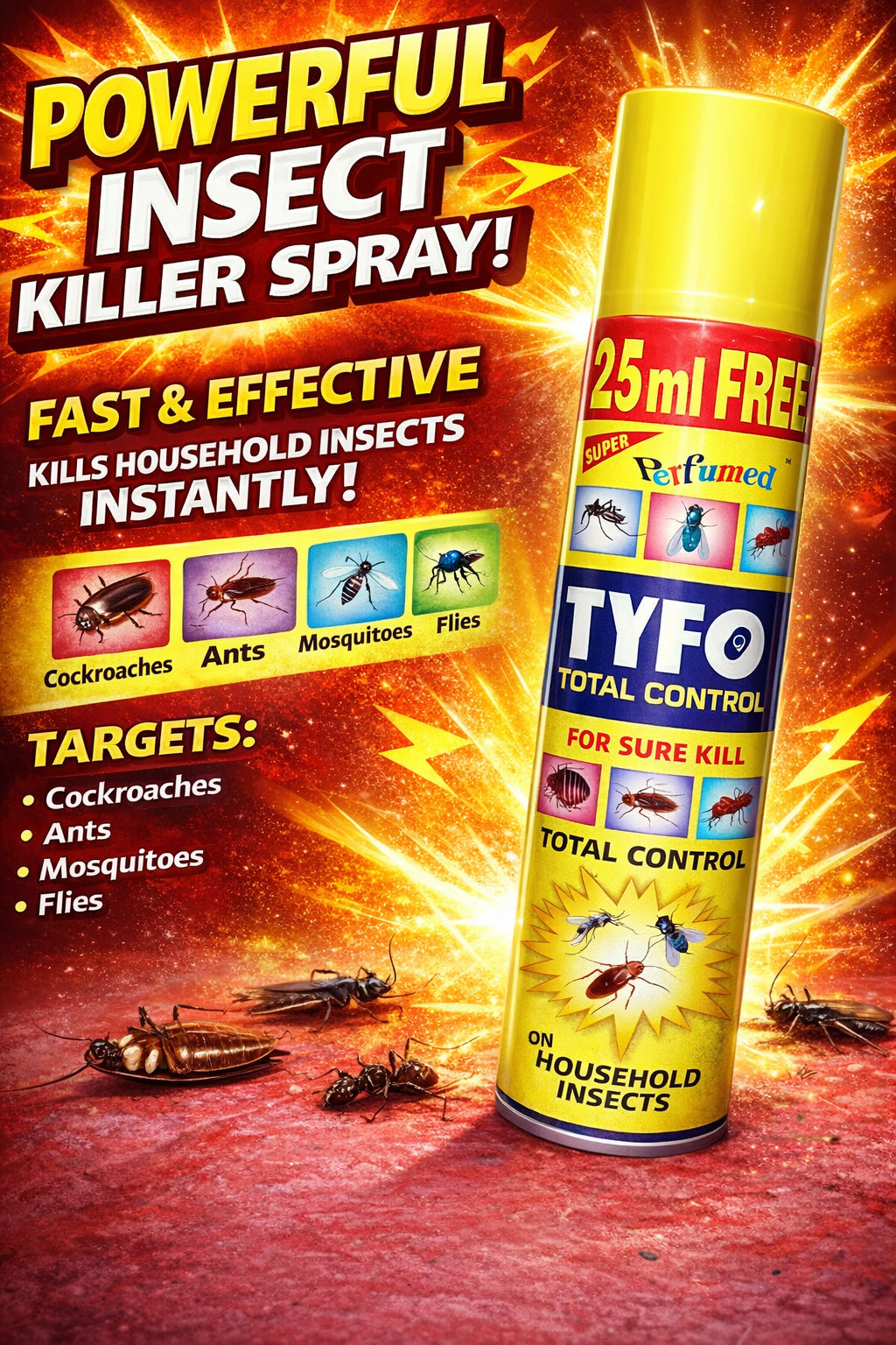 Tyfon Insect Killing Spray