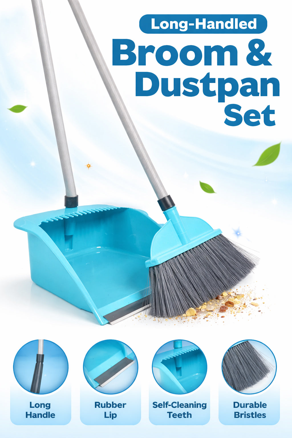 Dustpan & Broom Set