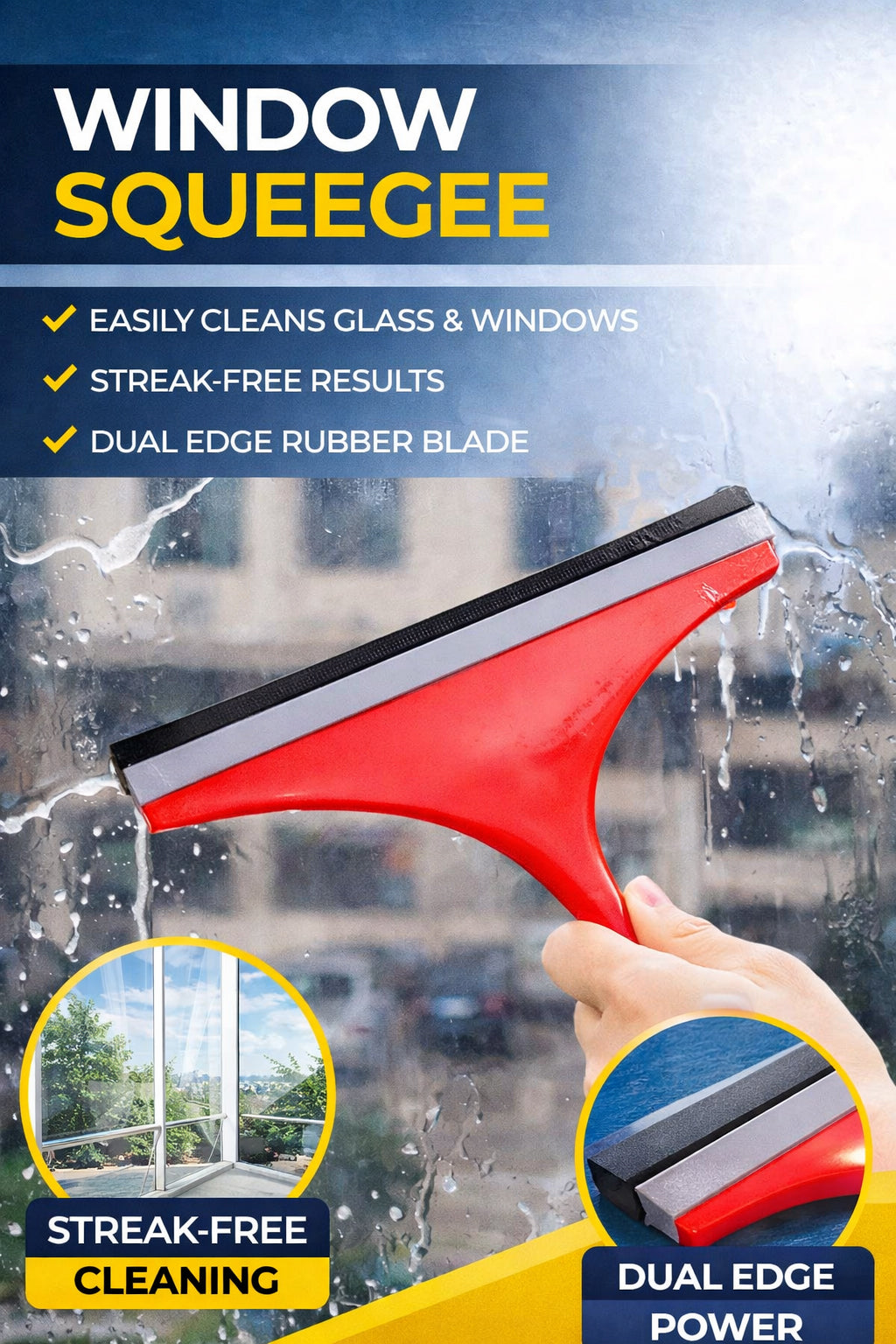 Glass Cleaning Wiper