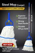 Heavy Mop With Iron Sticks